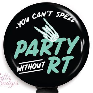 RT Respiratory Therapy Badge Reel